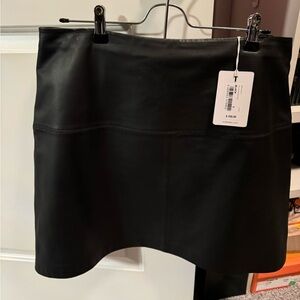Gorgeous Ted Baker soft leather mini skirt